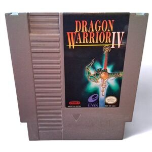 Vintage Rare Dragon Warrior IV 4 (Nintendo Entertainment System NES, 1990)
